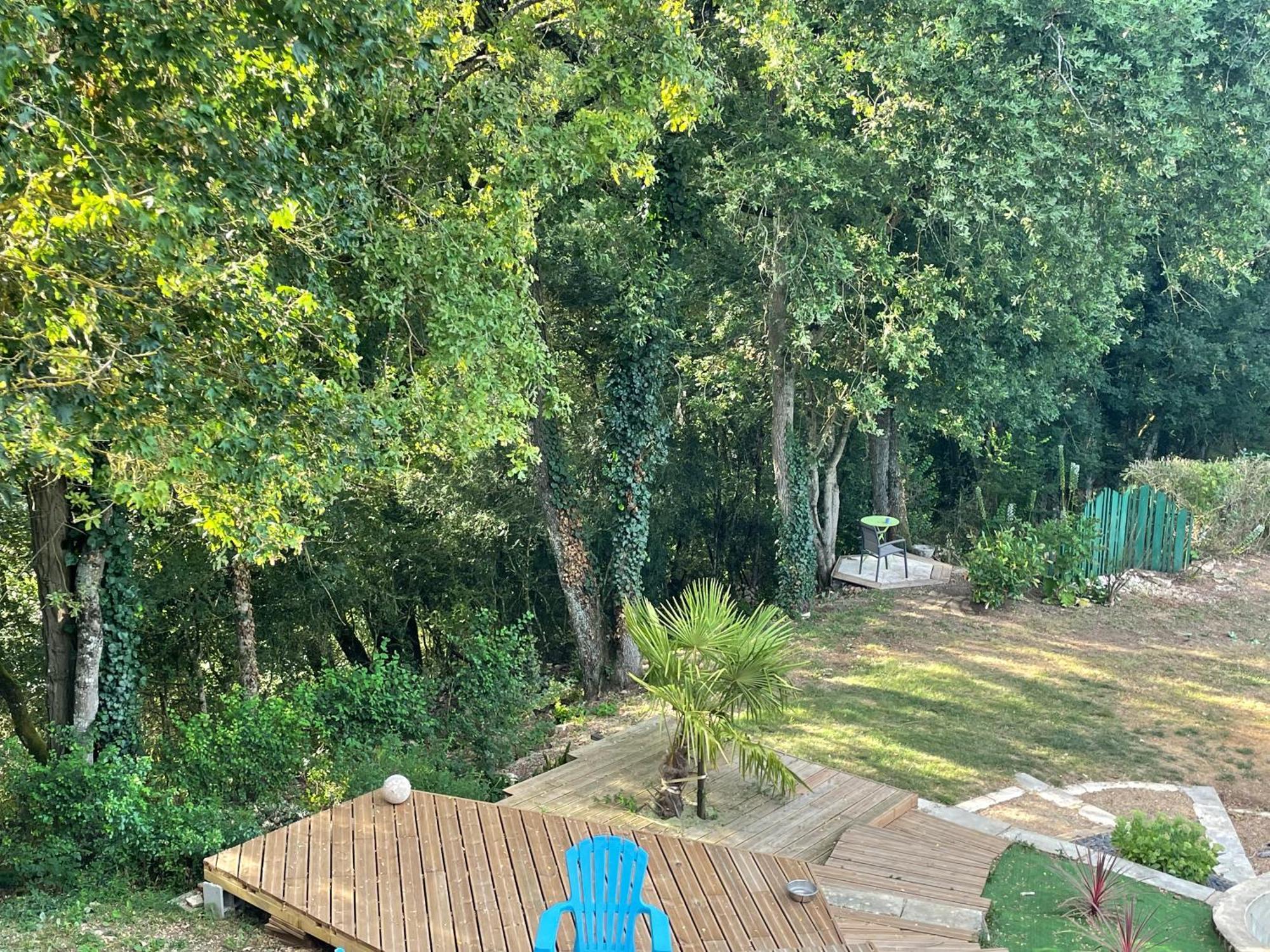 Chambre D'Hote L'Oree Des Buis Vouillé Esterno foto